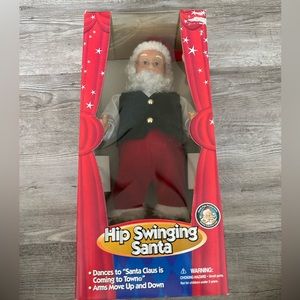 Vintage Hip Swinging Santa